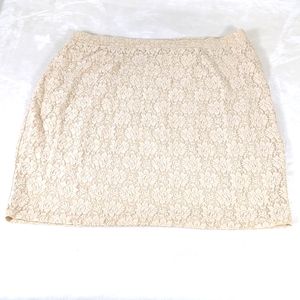 CATO Woman lace skirt 18/20W NWOT EUC